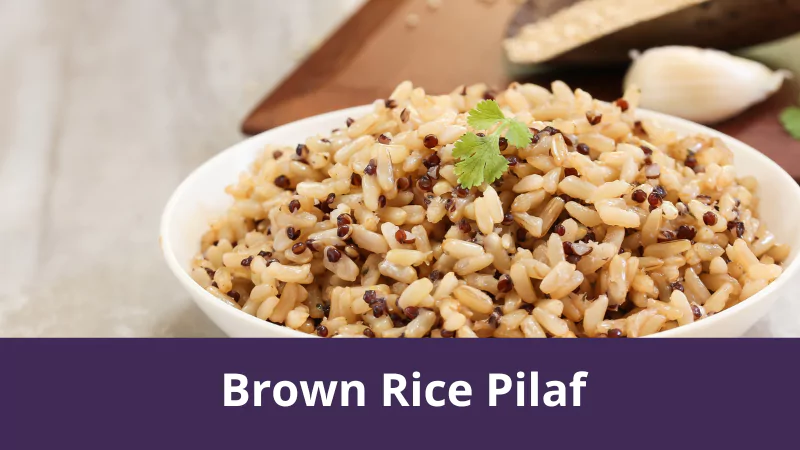 Brown Rice Pilaf