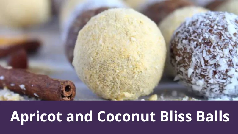 Apricot and Coconut Bliss Balls
