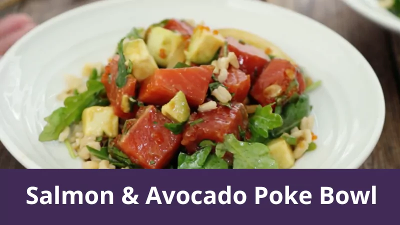 Salmon & Avocado Poke Bowl